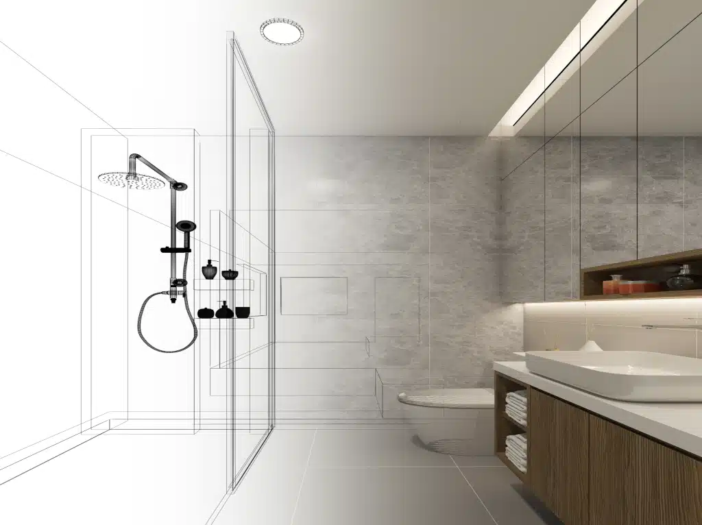 Ergänzende Ausstattung für ein barrierefreies Badezimmer: Dusche statt Wanne